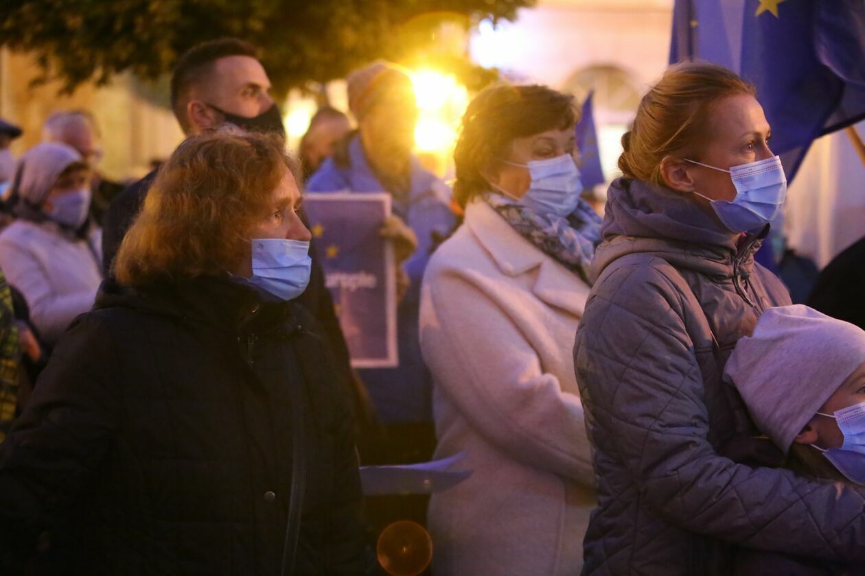  Protest KOD w Lublinie (zdjęcie 39) - Autor: Piotr Michalski