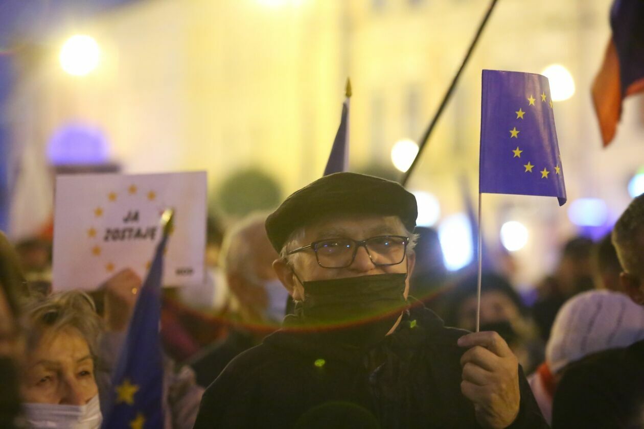  Protest KOD w Lublinie (zdjęcie 43) - Autor: Piotr Michalski