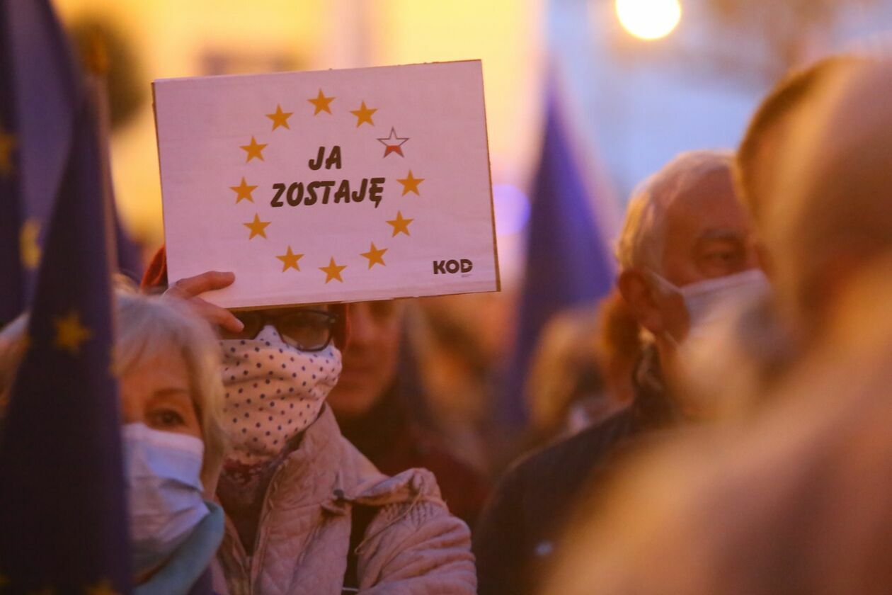  Protest KOD w Lublinie (zdjęcie 31) - Autor: Piotr Michalski