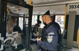 Kontrole policji w autobusach komunikacji miejskiej w Lublinie (zdjęcie 2)