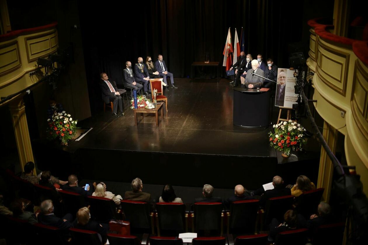  Ksiądz prof. Andrzej Szostek Honorowym Obywatelem Lublina  - Autor: Maciej Kaczanowski