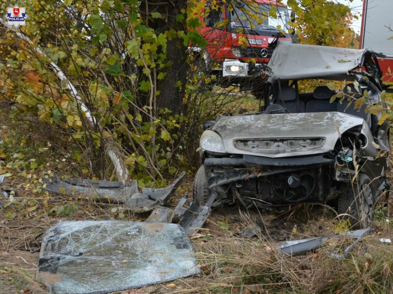 Wypadek na drodze między Przewłoką a Dębową Kłodą