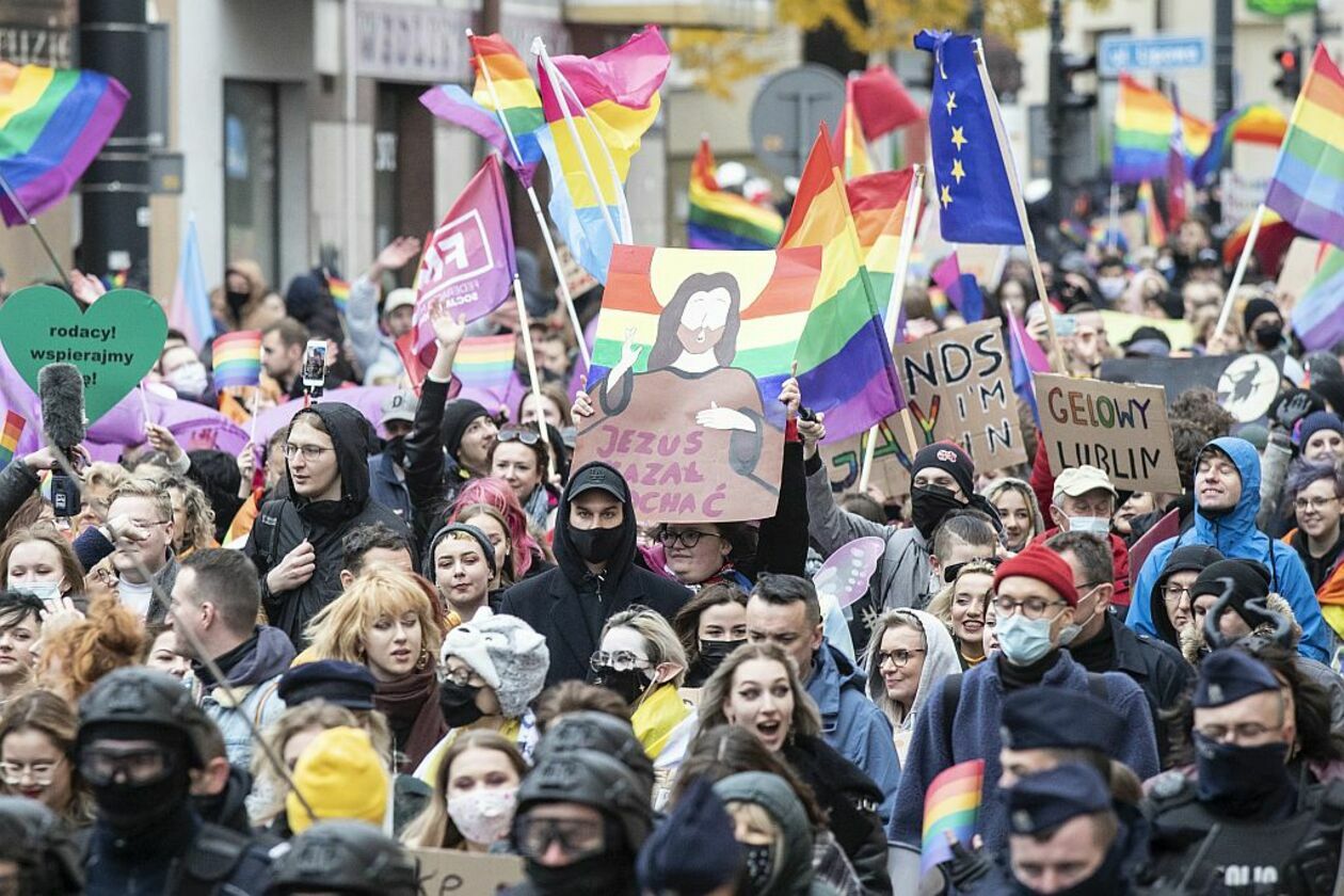  Trzeci Marsz Równości w Lublinie  (zdjęcie 20) - Autor: Jacek Szydłowski