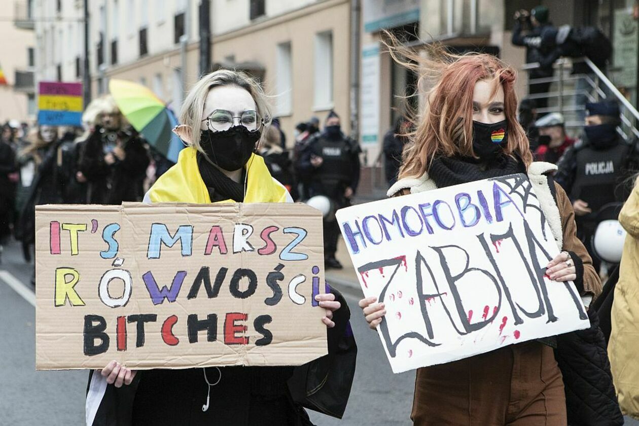  Trzeci Marsz Równości w Lublinie  (zdjęcie 23) - Autor: Jacek Szydłowski
