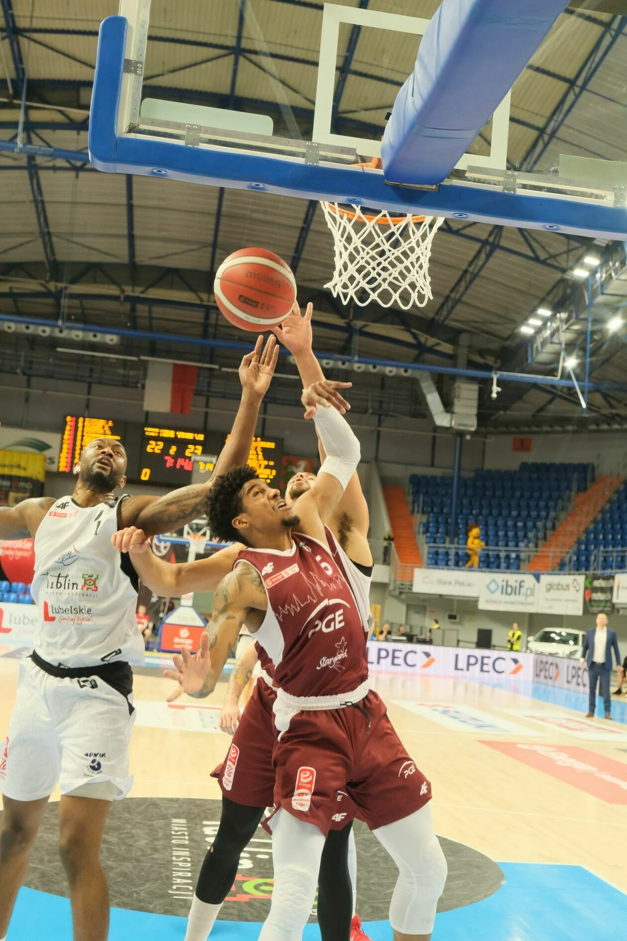  Polski Cukier Pszczółka Start Lublin vs PGE Spójnia Stargard  - Autor: Maciej Kaczanowski