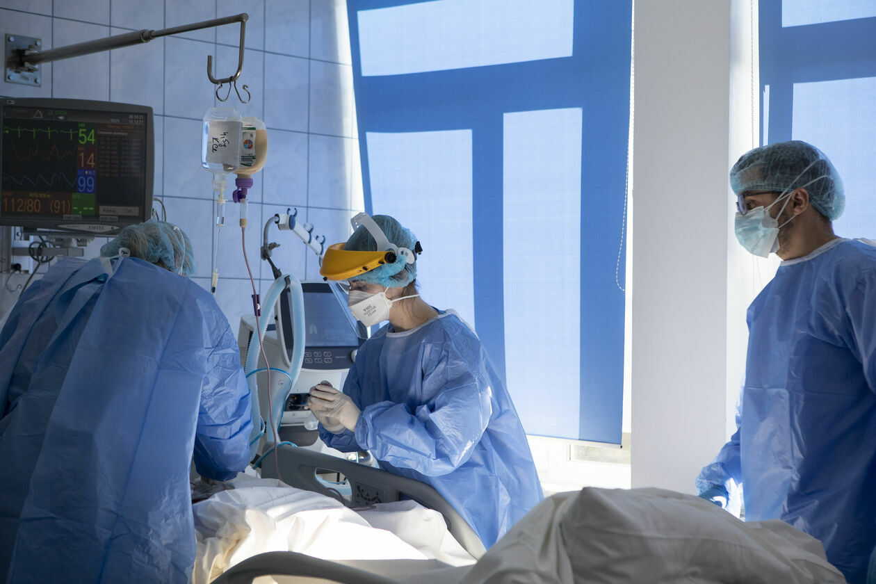  Covidowy oddział intensywnej terapii w szpitalu przy al. Kraśnickiej (zdjęcie 16) - Autor: Jacek Szydłowski