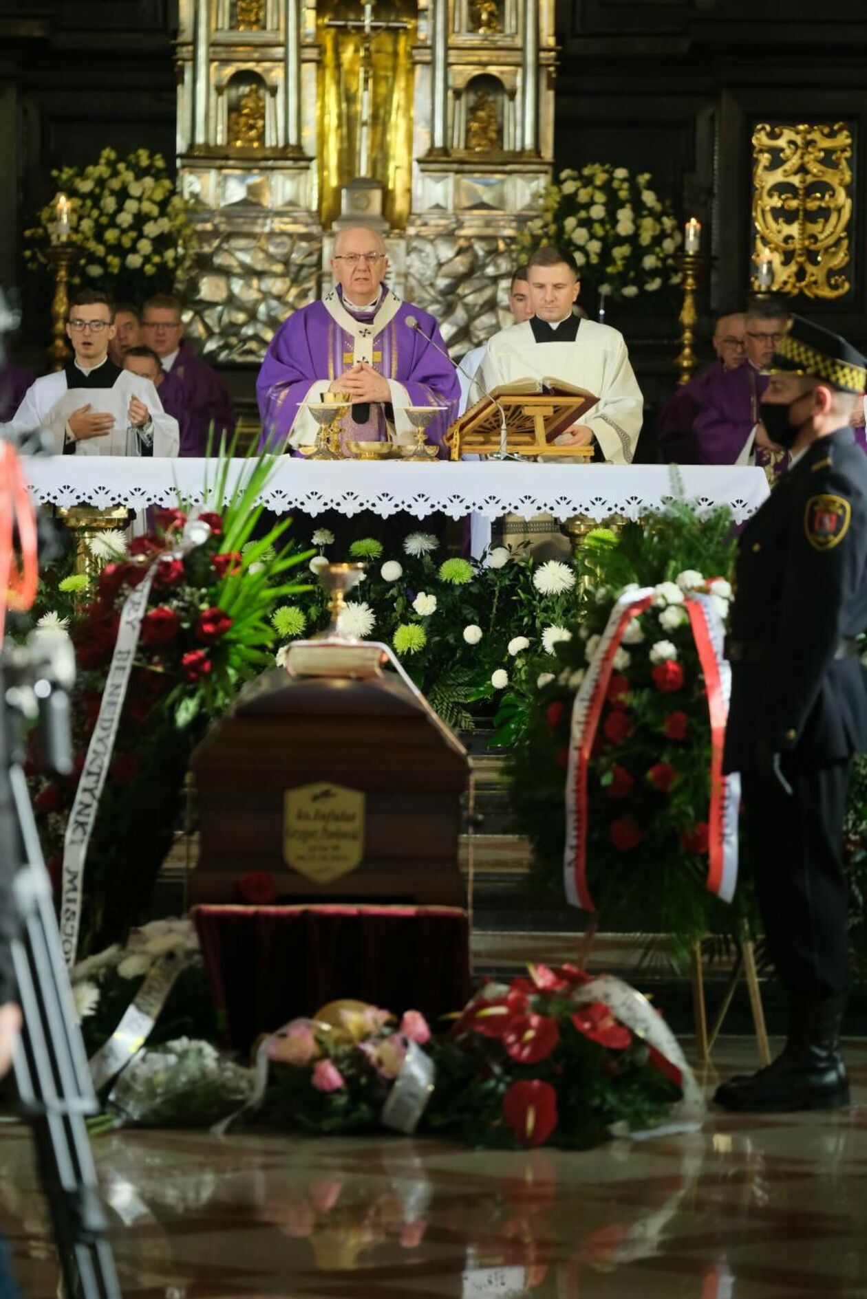  Pogrzeb ks. Grzegorza Pawłowskiego: msza w archikatedrze lubelskiej  - Autor: Maciej Kaczanowski