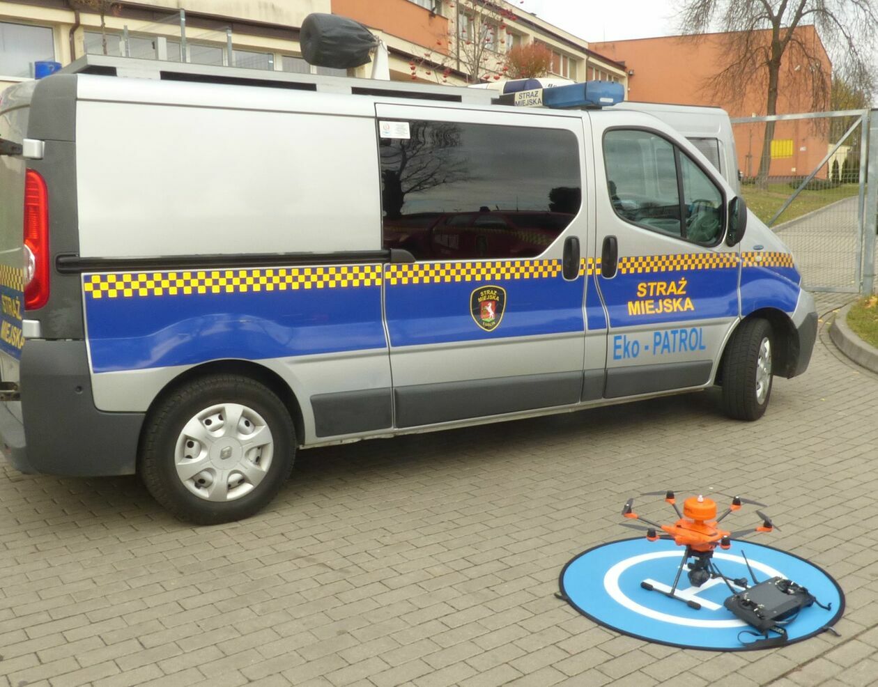  Nowy dron Straży Miejskiej w Lublinie (zdjęcie 1) - Autor: Straż Miejska w Lublinie