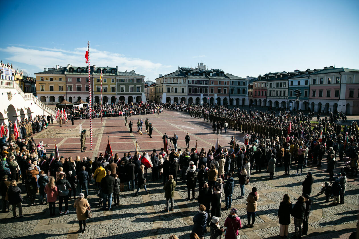  Narodowe Święto Niepodległości w Zamościu (zdjęcie 42) - Autor: Kazimierz Chmiel