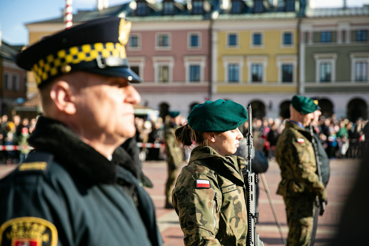  Narodowe Święto Niepodległości w Zamościu (zdjęcie 35) - Autor: Kazimierz Chmiel