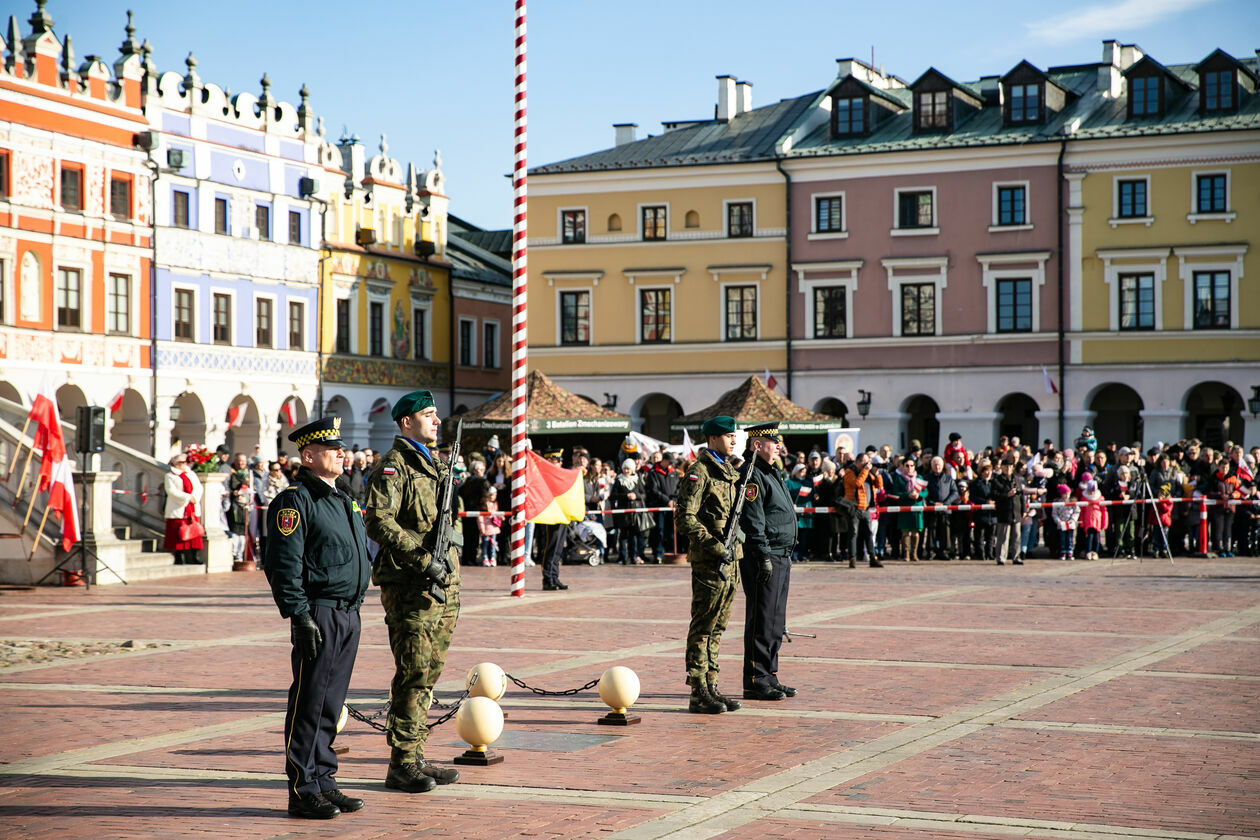  Narodowe Święto Niepodległości w Zamościu (zdjęcie 5) - Autor: Kazimierz Chmiel