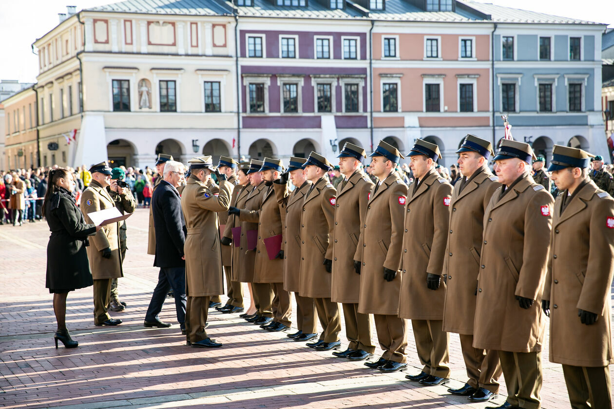  Narodowe Święto Niepodległości w Zamościu (zdjęcie 34) - Autor: Kazimierz Chmiel