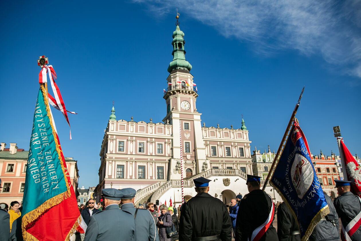  Narodowe Święto Niepodległości w Zamościu (zdjęcie 8) - Autor: Kazimierz Chmiel