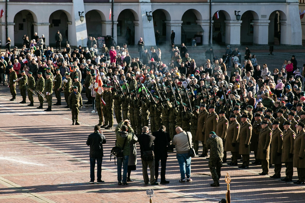  Narodowe Święto Niepodległości w Zamościu (zdjęcie 43) - Autor: Kazimierz Chmiel