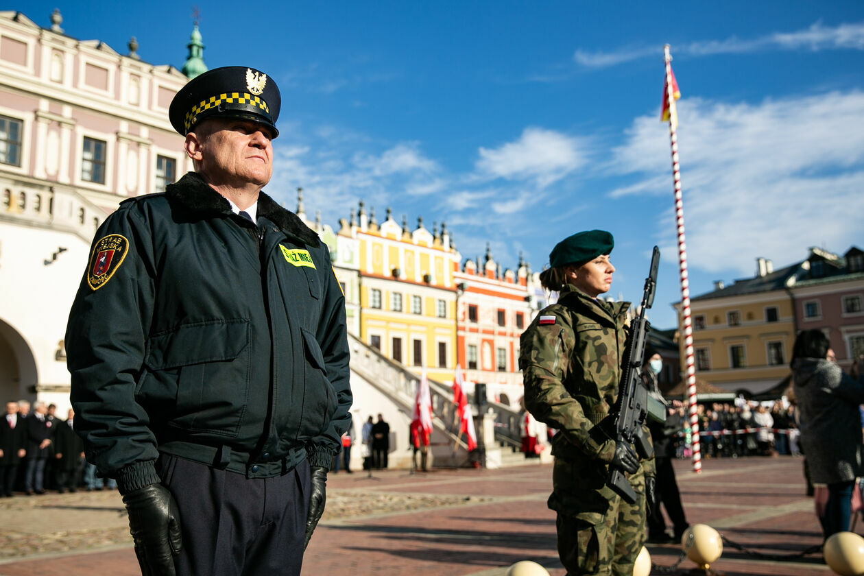  Narodowe Święto Niepodległości w Zamościu (zdjęcie 37) - Autor: Kazimierz Chmiel