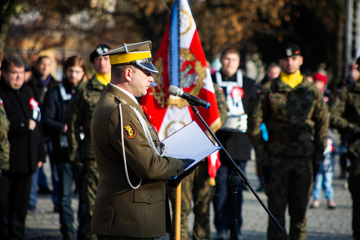  Narodowe Święto Niepodległości w Białej Podlaskiej (zdjęcie 13) - Autor: Bartosz Wołoszko