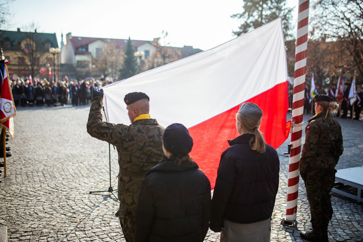  Narodowe Święto Niepodległości w Białej Podlaskiej (zdjęcie 10) - Autor: Bartosz Wołoszko