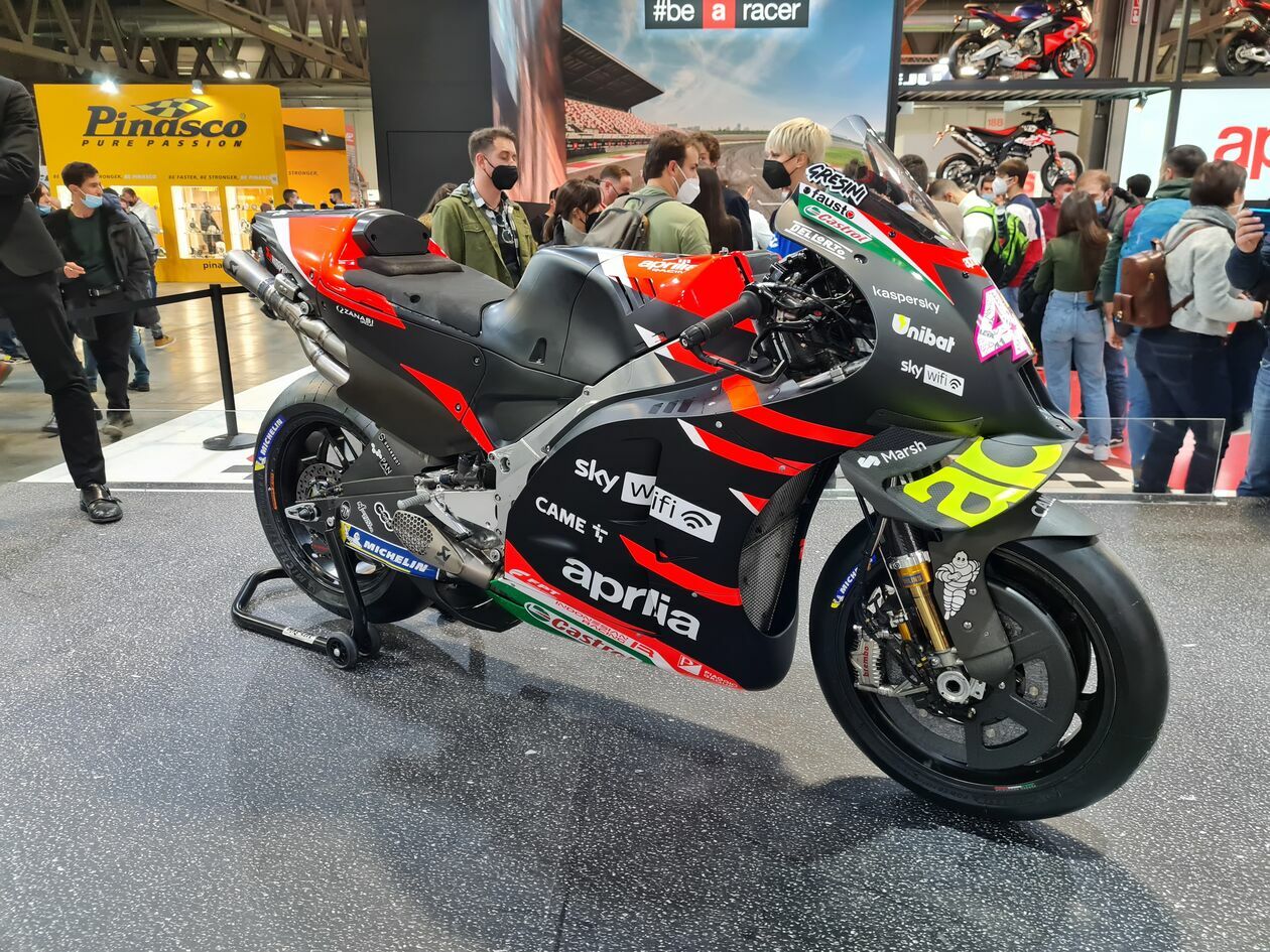  <p>Wyścgigowa Aprilia - motocykl z Moto GP</p>