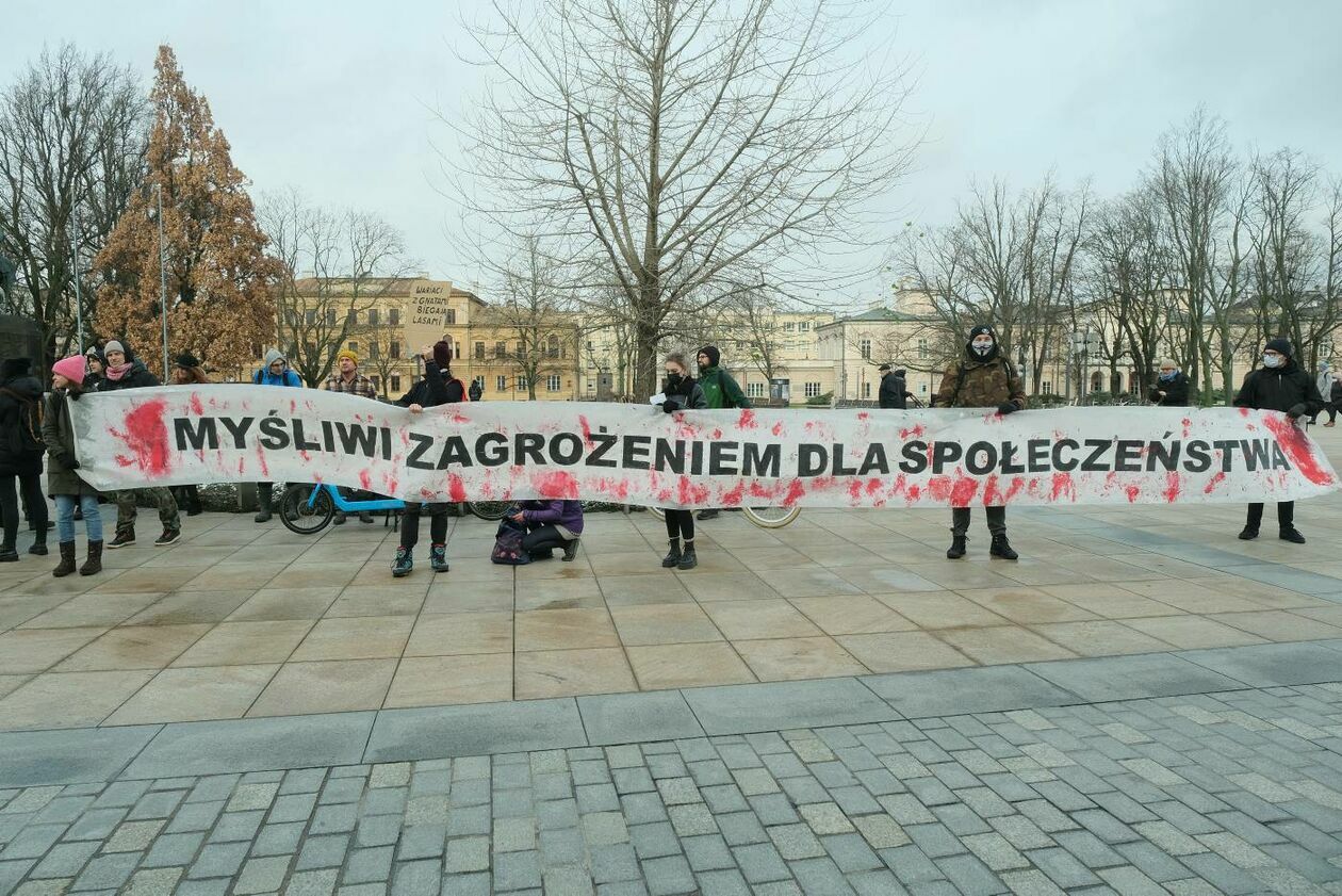  Protest przeciwko myśliwym (zdjęcie 17) - Autor: Maciej Kaczanowski