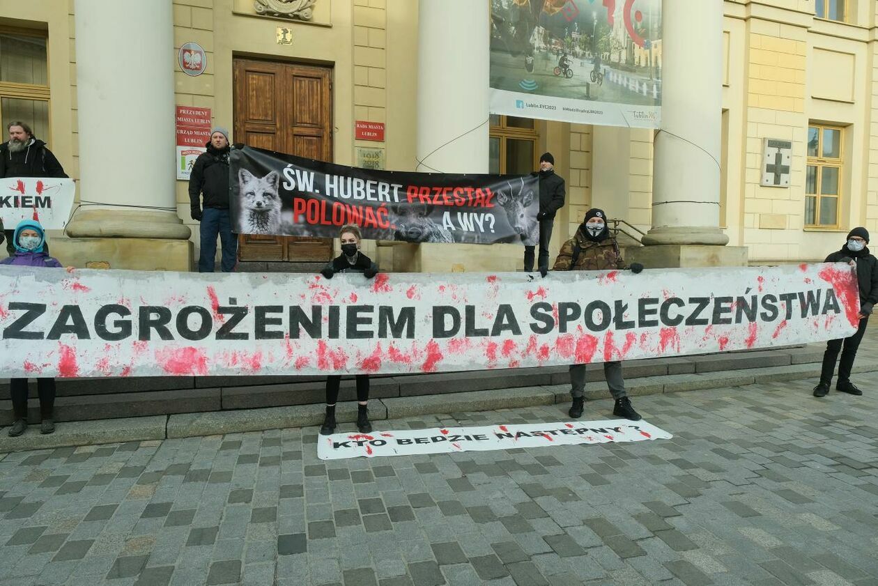  Protest przeciwko myśliwym (zdjęcie 6) - Autor: Maciej Kaczanowski