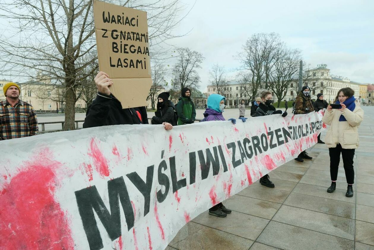  Protest przeciwko myśliwym (zdjęcie 19) - Autor: Maciej Kaczanowski