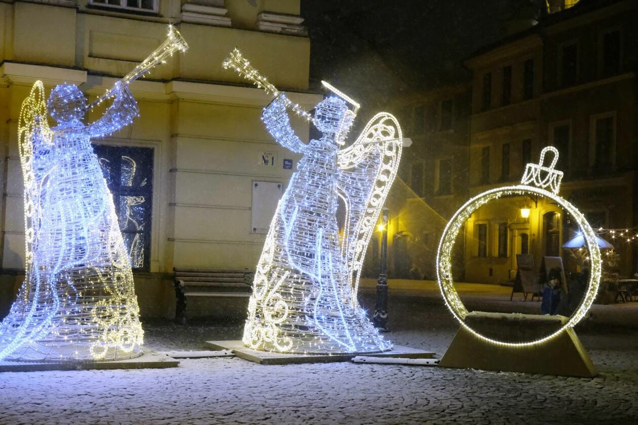  Świąteczna iluminacja Lublina już zdobi deptak i Stare Miasto (zdjęcie 17) - Autor: Maciej Kaczanowski