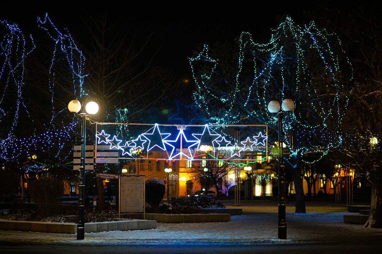  Świąteczna iluminacja w Białej Podlaskiej (zdjęcie 11) - Autor: Bartosz Wołoszko