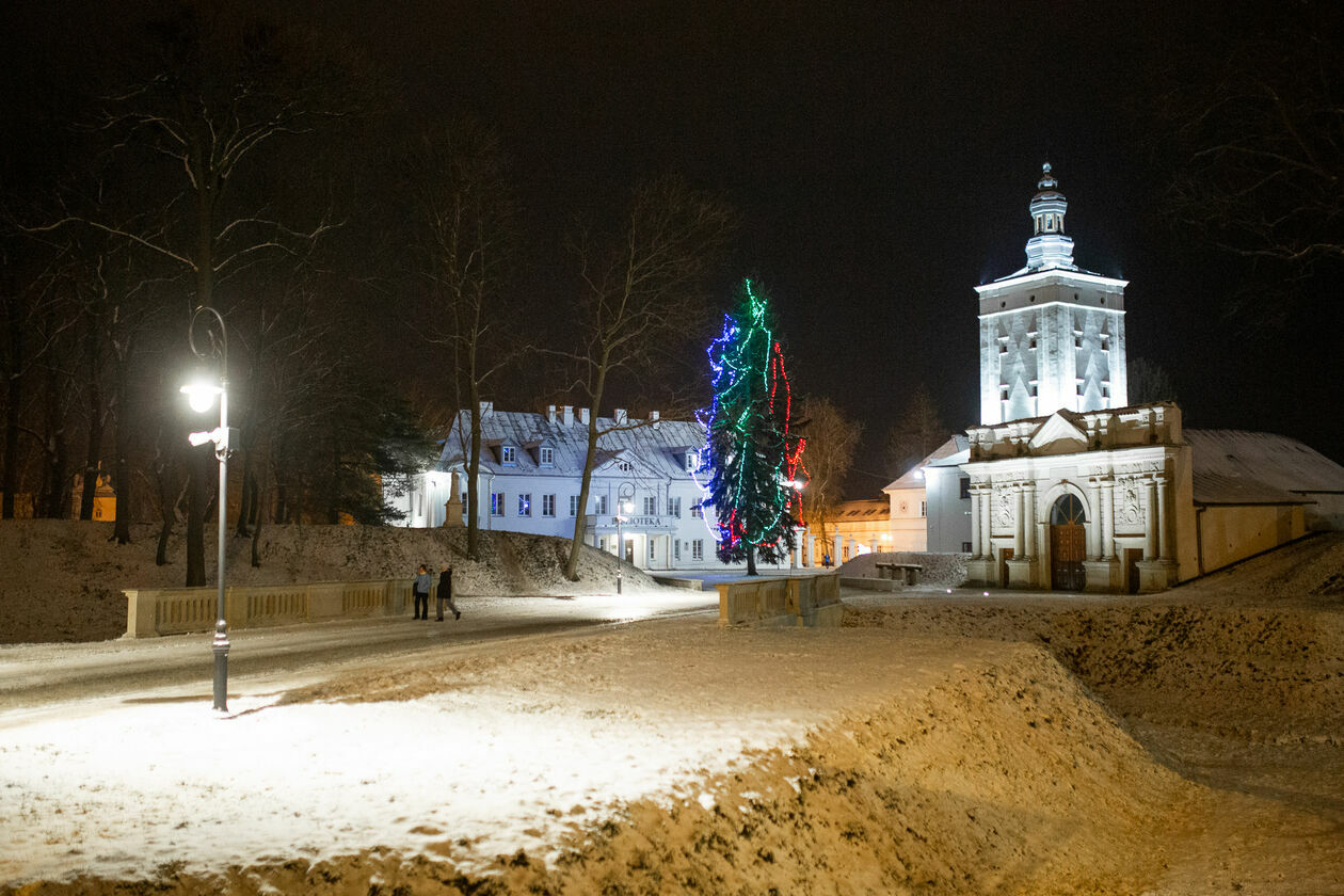  Świąteczna iluminacja w Białej Podlaskiej (zdjęcie 4) - Autor: Bartosz Wołoszko