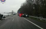 Śmiertelny wypadek w miejscowości Krasne na drodze nr 17 (zdjęcie 2)