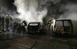 Pożar samochodów w Motyczu (zdjęcie 3)