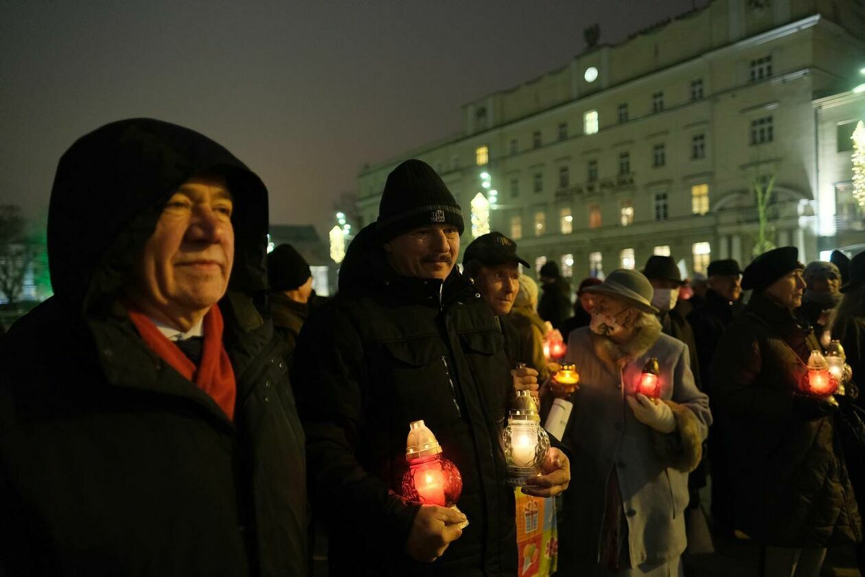  40 rocznica wprowadzenia stanu wojennego w Lublinie (zdjęcie 36) - Autor: Maciej Kaczanowski