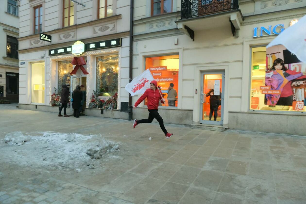  40 rocznica wprowadzenia stanu wojennego w Lublinie (zdjęcie 14) - Autor: Maciej Kaczanowski