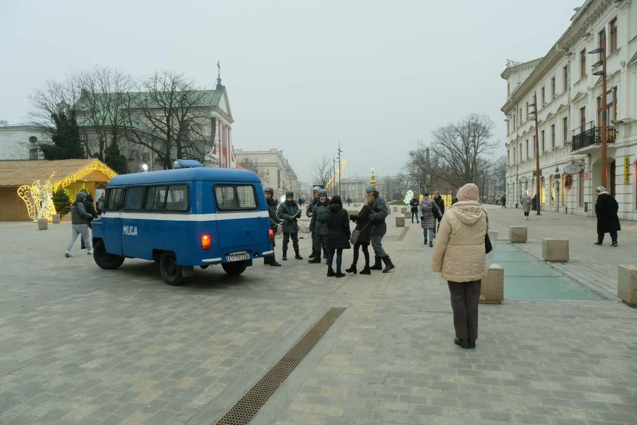  40 rocznica wprowadzenia stanu wojennego w Lublinie (zdjęcie 7) - Autor: Maciej Kaczanowski