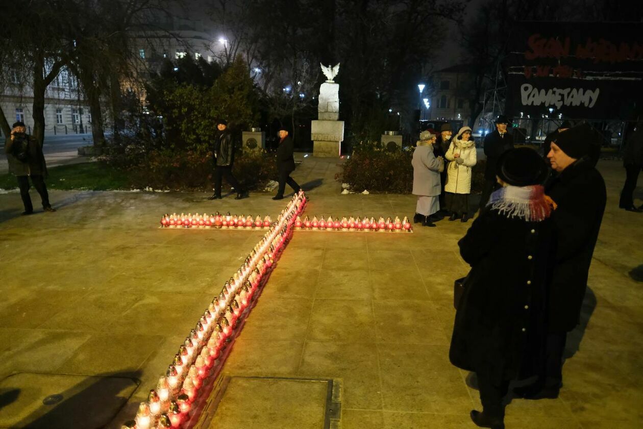  40 rocznica wprowadzenia stanu wojennego w Lublinie (zdjęcie 65) - Autor: Maciej Kaczanowski