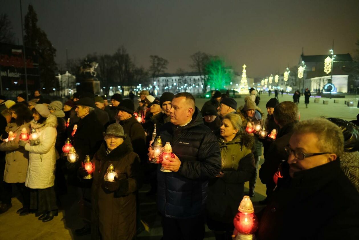  40 rocznica wprowadzenia stanu wojennego w Lublinie (zdjęcie 42) - Autor: Maciej Kaczanowski