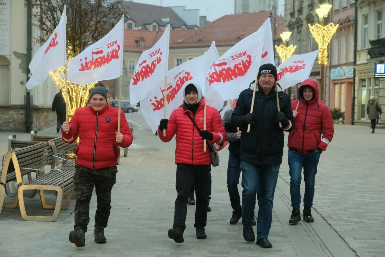  40 rocznica wprowadzenia stanu wojennego w Lublinie (zdjęcie 15) - Autor: Maciej Kaczanowski