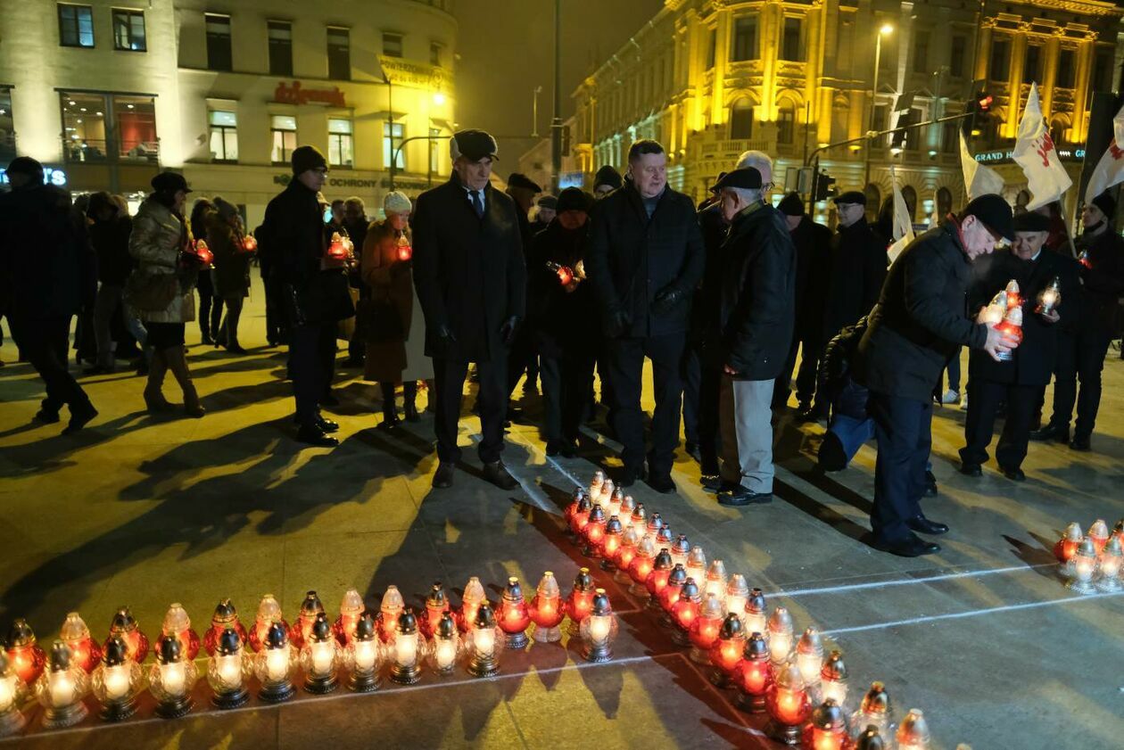  40 rocznica wprowadzenia stanu wojennego w Lublinie (zdjęcie 55) - Autor: Maciej Kaczanowski