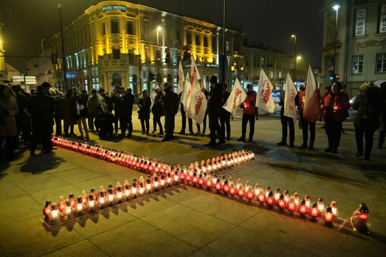  40 rocznica wprowadzenia stanu wojennego w Lublinie (zdjęcie 61) - Autor: Maciej Kaczanowski