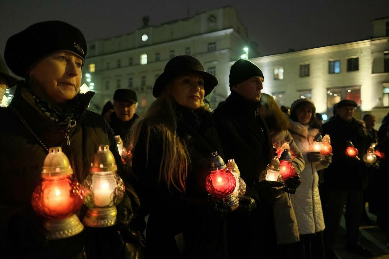  40 rocznica wprowadzenia stanu wojennego w Lublinie (zdjęcie 37) - Autor: Maciej Kaczanowski