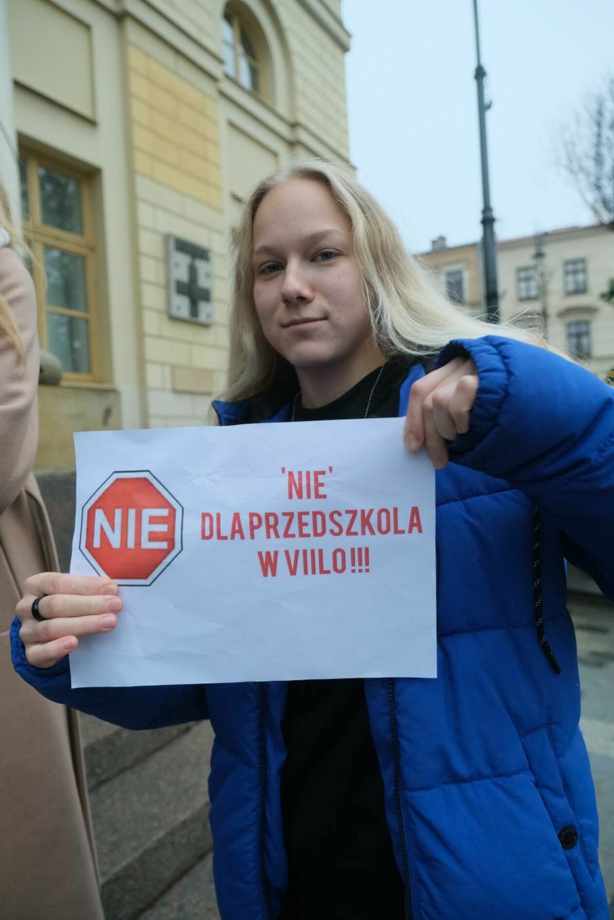  Protest uczniów VII LO w Lublinie (zdjęcie 28) - Autor: Maciej Kaczanowski