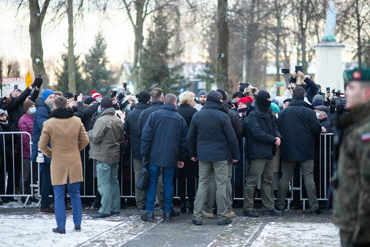  Para prezydencka w Kodniu  (zdjęcie 2) - Autor: Bartosz Wołoszko
