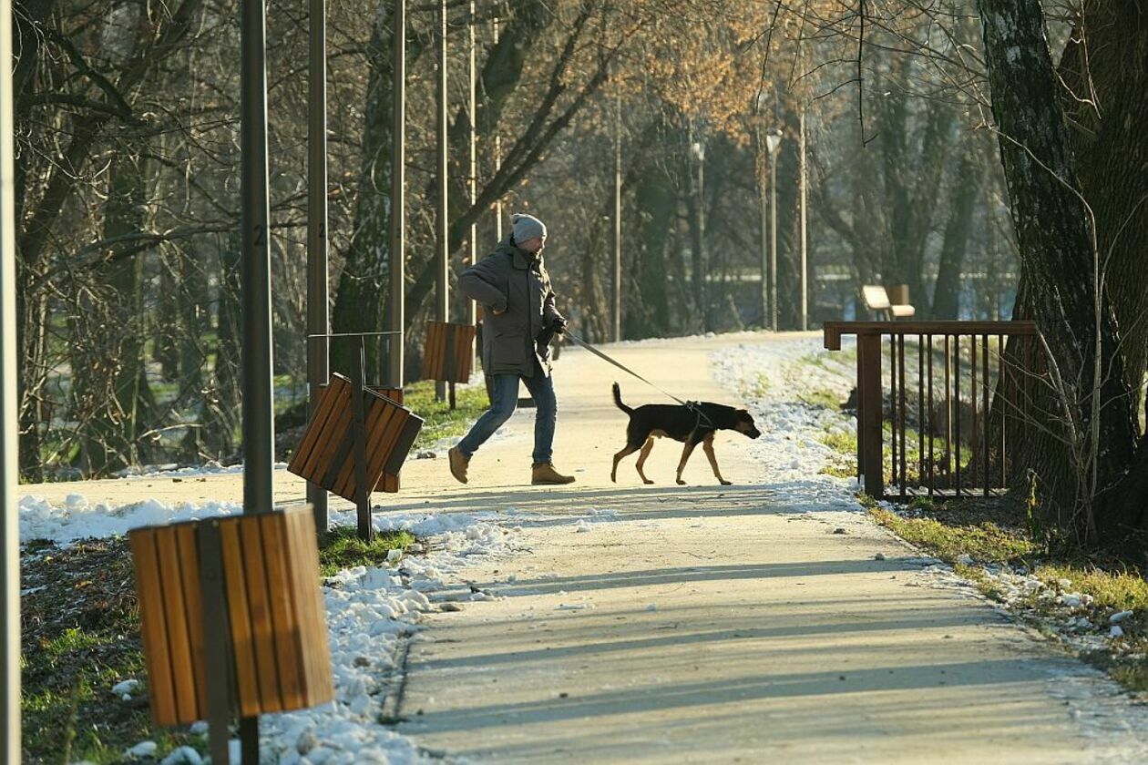  Świąteczny spacer w parku Ludowym w Lublinie (zdjęcie 21) - Autor: Maciej Kaczanowski