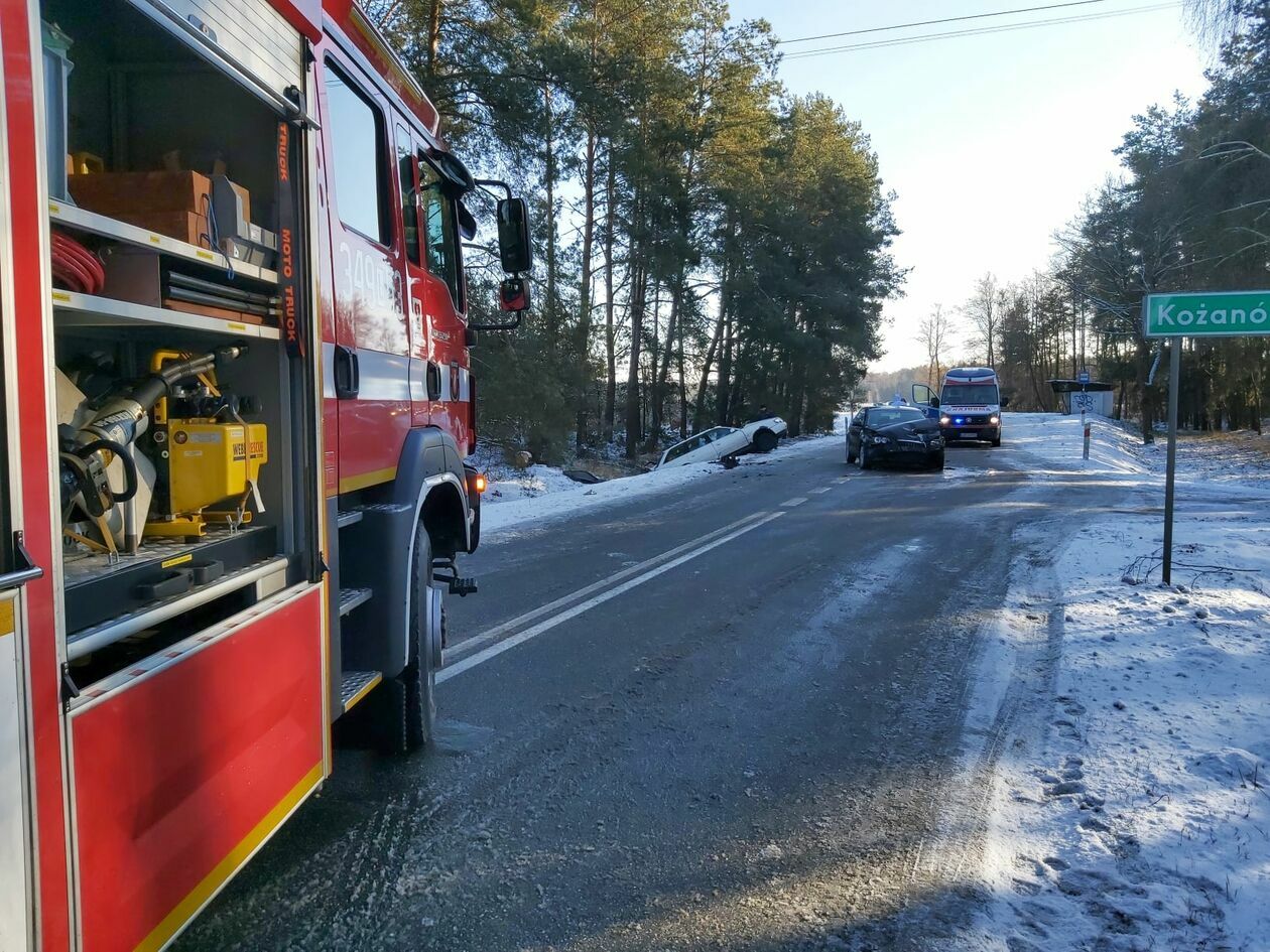  Wypadek w miejscowości Kożanówka  - Autor: OSP KSRG Rossosz