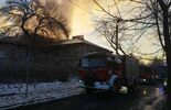 Pożar pustostanu przy ul. Wesołej (zdjęcie 4)