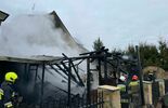 Pożar lokalu gastronomicznego w Okunince (zdjęcie 5)