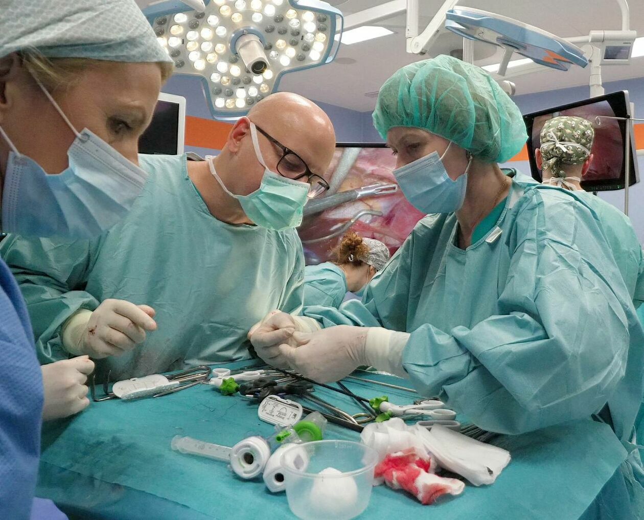 Operacja laparoskopowa w SPSK 1 - Autor: Maciej Kaczanowski