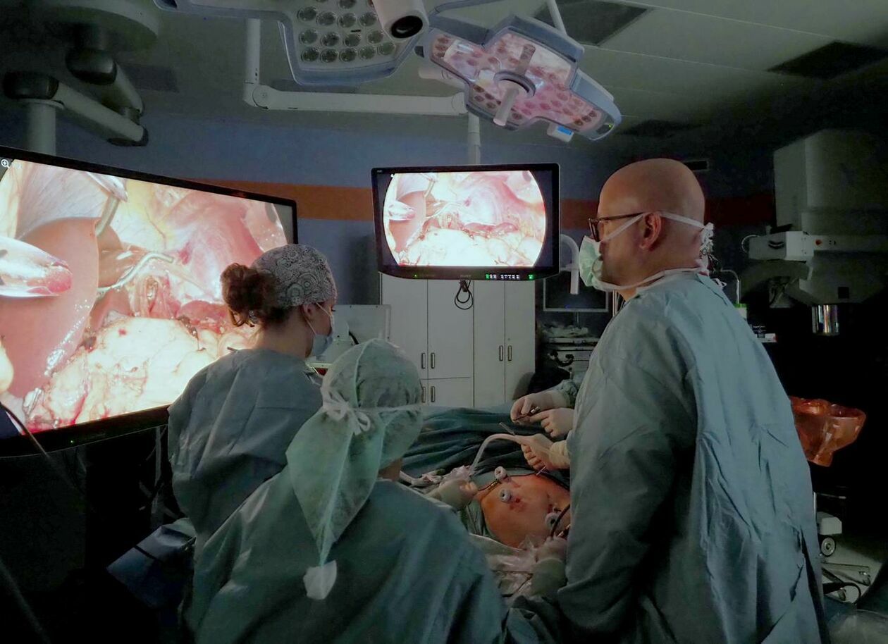  Operacja laparoskopowa w SPSK 1 (zdjęcie 10) - Autor: Maciej Kaczanowski