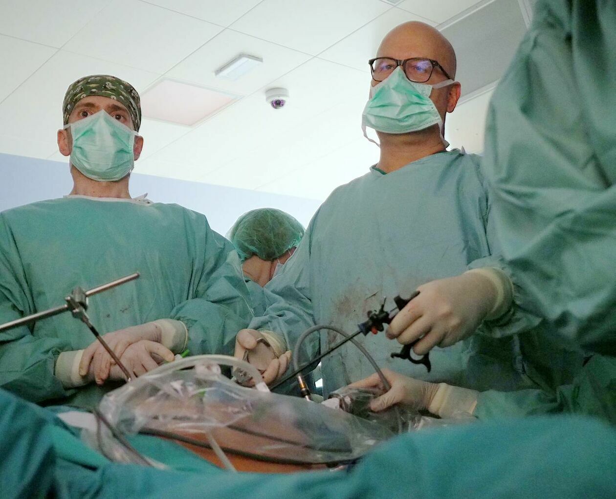  Operacja laparoskopowa w SPSK 1 (zdjęcie 2) - Autor: Maciej Kaczanowski