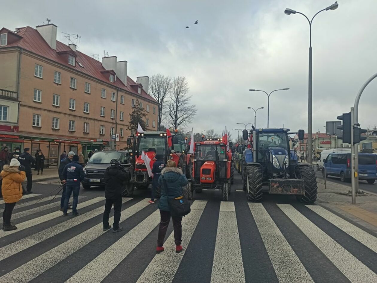  Protest rolników w Lublinie (zdjęcie 9) - Autor: Agnieszka Antoń-Jucha