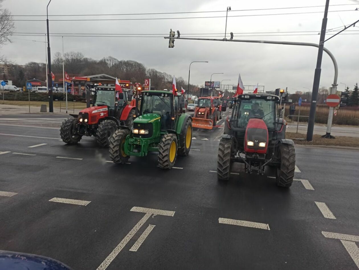  Protest rolników w Lublinie (zdjęcie 17) - Autor: Agnieszka Antoń-Jucha